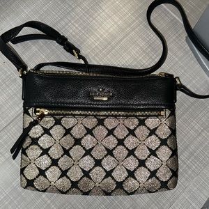 Kate Spade Black and Gold Purse
